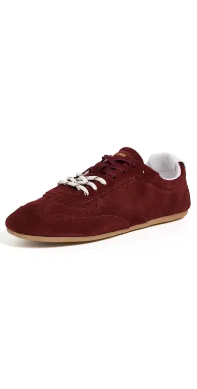 ALOHAS Tb.24 Suede Leather Sneakers Suede Burgundy #1 41 | Thumbnail 1