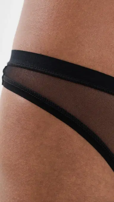 Cosabella Soire Iconic Thong Panties Black | Thumbnail 5