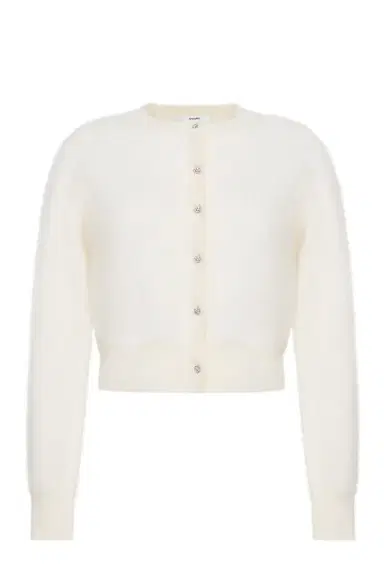 Adam Lippes Cruz Cardigan - White | Thumbnail 1