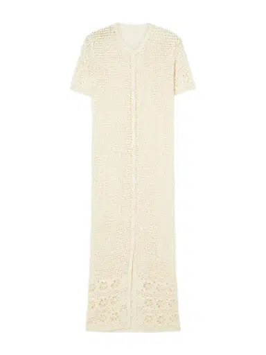 Terry Puesto Poolside Crocheted Organic-cotton Coverup | Thumbnail 1 Terry Puesto Poolside Crocheted Organic-cotton Coverup | Thumbnail 1