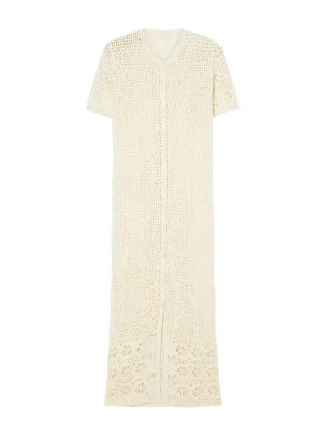 Terry Puesto Poolside Crocheted Organic-cotton Coverup