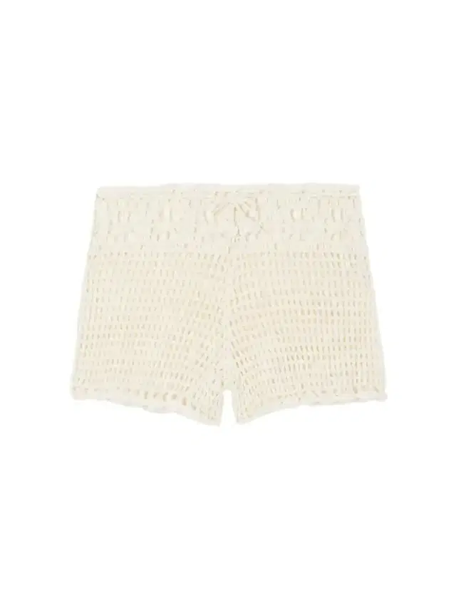 Terry Puesto Lido Crocheted Organic Cotton Shorts
