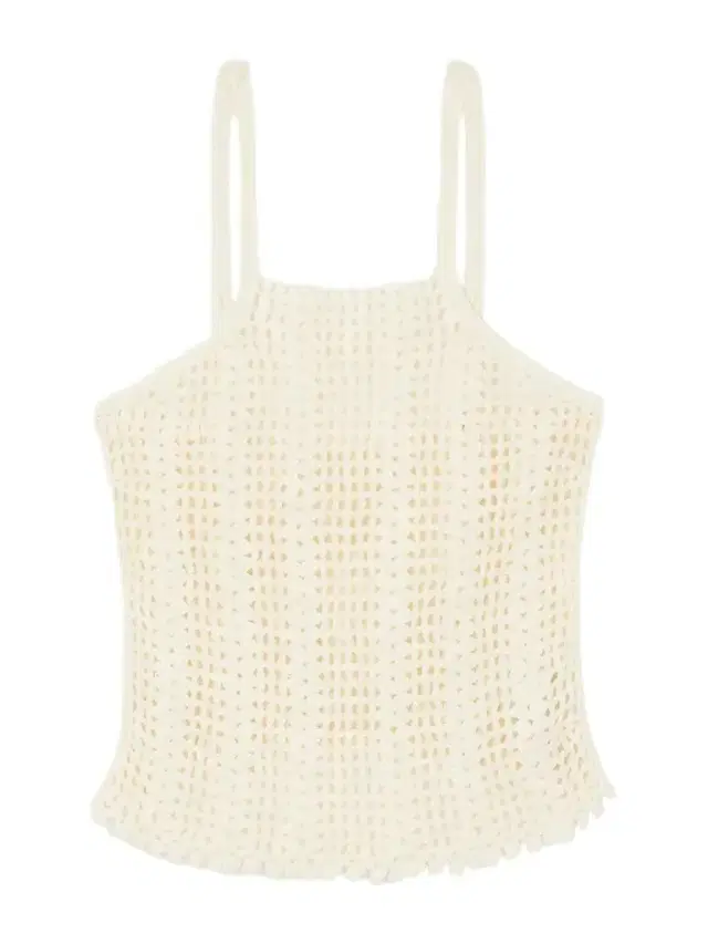 Terry Puesto Tuffo Crochet-knit Organic-cotton Tank