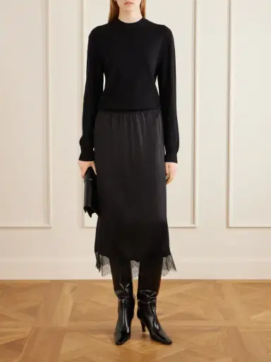 Lanvin Bow-detailed Wool-blend Cardigan | Thumbnail 2