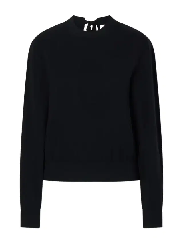 Lanvin Bow-detailed Wool-blend Cardigan