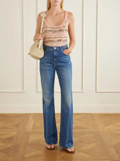 Ulla Johnson The Colette Embellished High-rise Straight-leg Jeans | Thumbnail 2 Ulla Johnson The Colette Embellished High-rise Straight-leg Jeans | Thumbnail 2