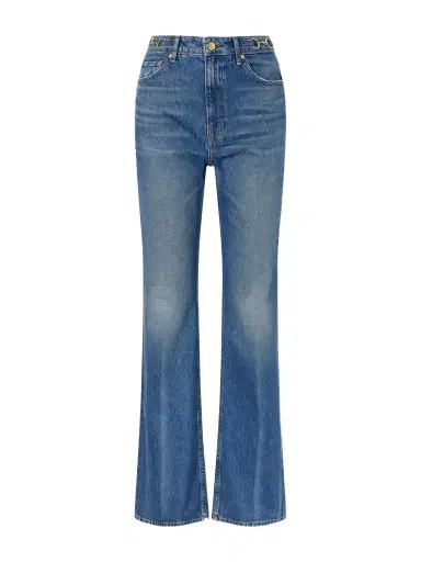 Ulla Johnson The Colette Embellished High-rise Straight-leg Jeans | Thumbnail 1 Ulla Johnson The Colette Embellished High-rise Straight-leg Jeans | Thumbnail 1