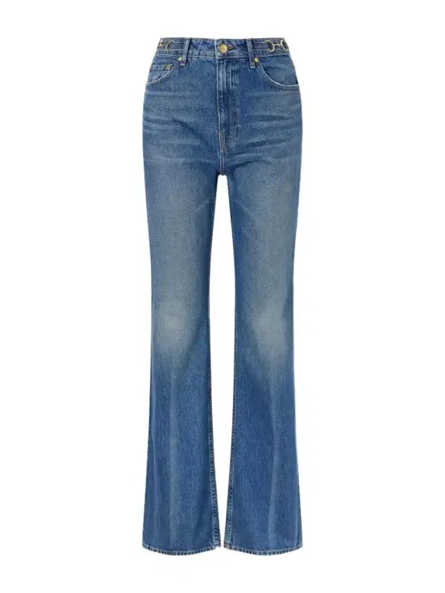 Ulla Johnson The Colette Embellished High-rise Straight-leg Jeans