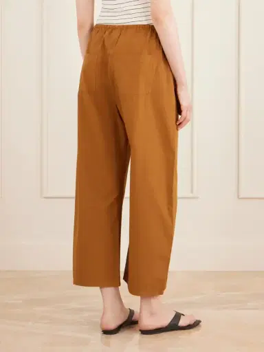 LESET Kyoto Cotton Wide-leg Pants | Thumbnail 4