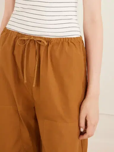 LESET Kyoto Cotton Wide-leg Pants | Thumbnail 5