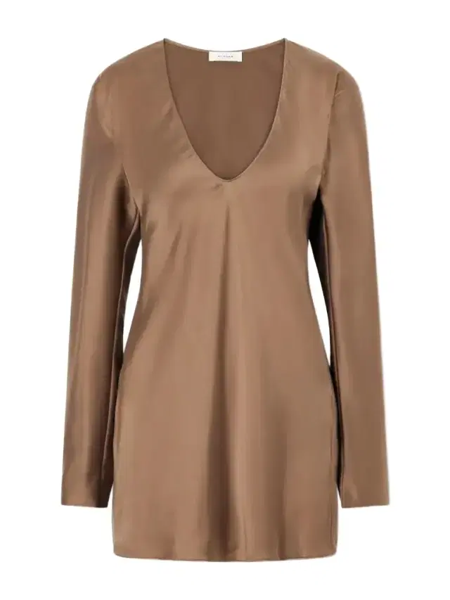 Ruohan Syros Silk-blend Satin Blouse