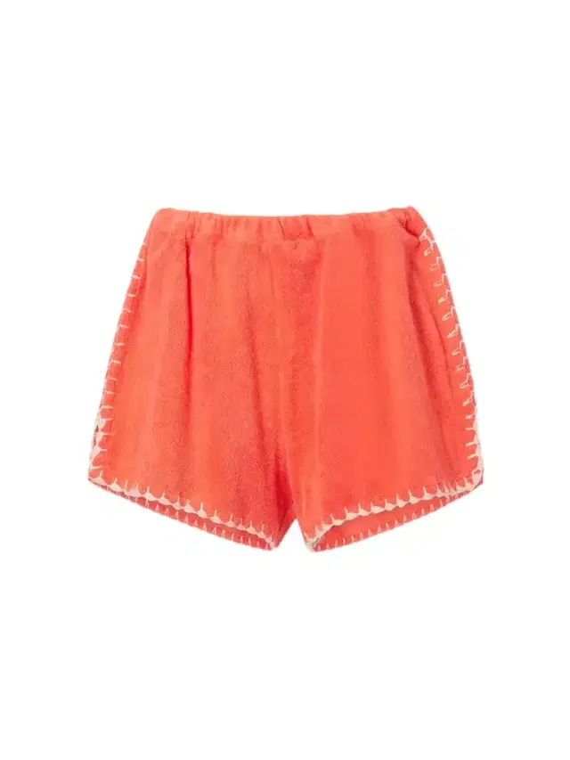 Terry Puesto Estate Crochet-trimmed Organic Cotton-terry Shorts