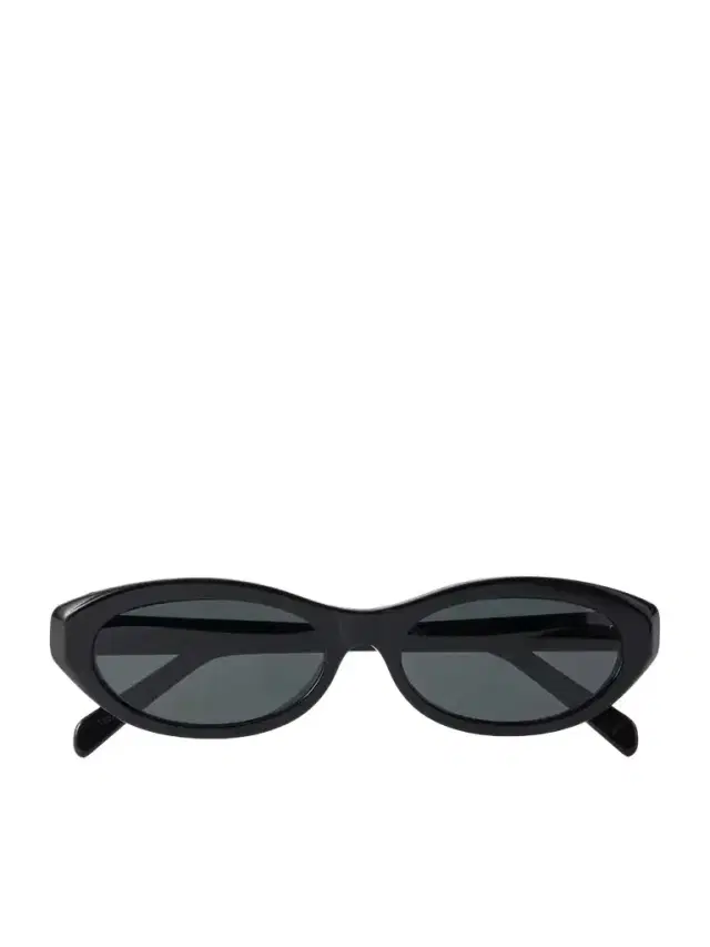 CELINE Eyewear Triomphe Mini Oval-frame Acetate Sunglasses