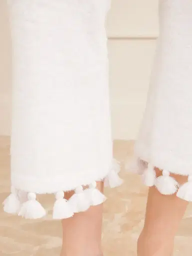 Cap d’Antibes Morgane Cotton-terry Straight-leg Pants | Thumbnail 5 Cap d’Antibes Morgane Cotton-terry Straight-leg Pants | Thumbnail 5