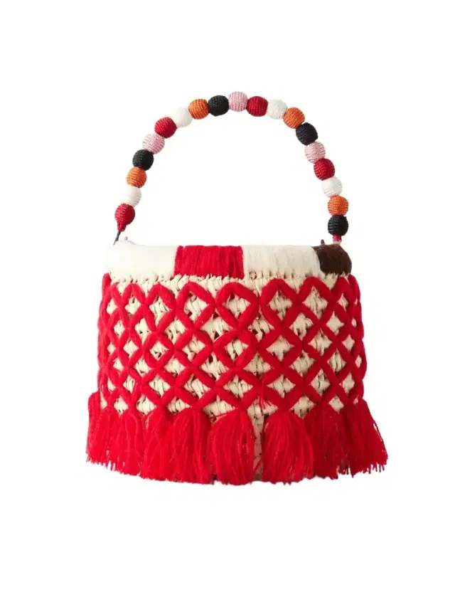 Cap d’Antibes Panier Raffia Tote