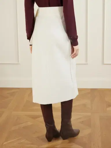 Lanvin Fringed Wool-blend Midi Skirt | Thumbnail 4 Lanvin Fringed Wool-blend Midi Skirt | Thumbnail 4
