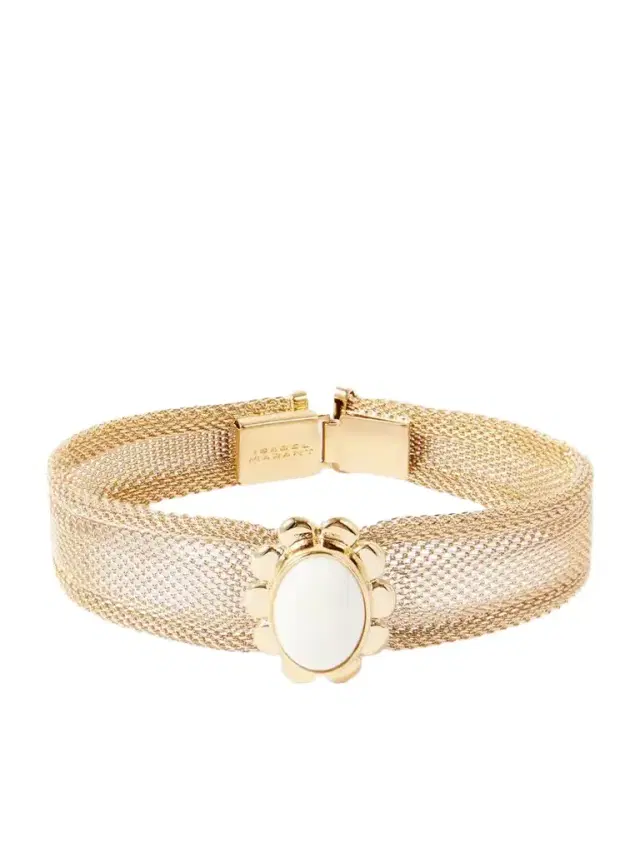 Isabel Marant Hanae Gold-tone Bone Bracelet