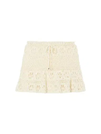 Terry Puesto Bonito Crocheted Organic-cotton Mini Skirt | Thumbnail 1 Terry Puesto Bonito Crocheted Organic-cotton Mini Skirt | Thumbnail 1