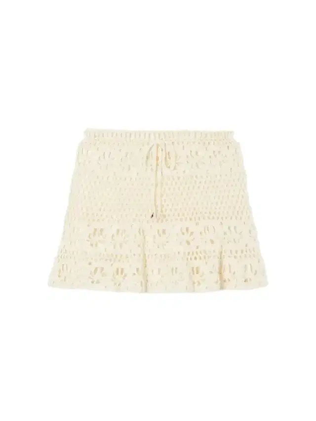 Terry Puesto Bonito Crocheted Organic-cotton Mini Skirt