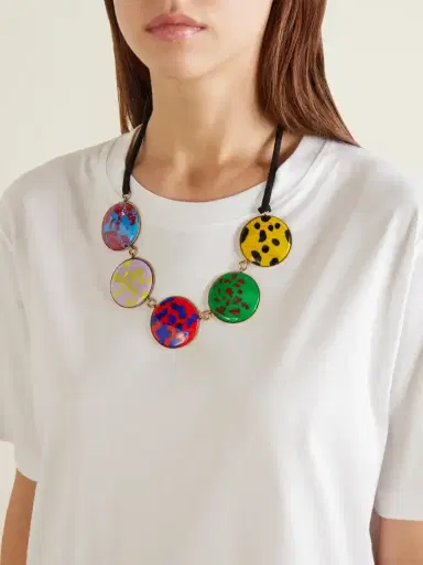 Dries Van Noten Embellished Gold-tone Statement Necklace | Thumbnail 2 Dries Van Noten Embellished Gold-tone Statement Necklace | Thumbnail 2