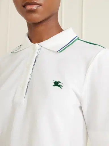 Burberry Logo-embroidered Cotton-blend Piqué Polo Shirt | Thumbnail 5 Burberry Logo-embroidered Cotton-blend Piqué Polo Shirt | Thumbnail 5