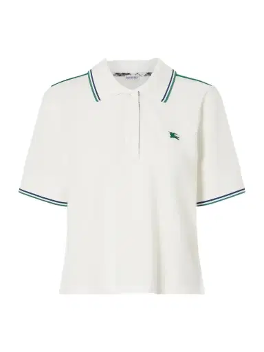 Burberry Logo-embroidered Cotton-blend Piqué Polo Shirt | Thumbnail 1 Burberry Logo-embroidered Cotton-blend Piqué Polo Shirt | Thumbnail 1