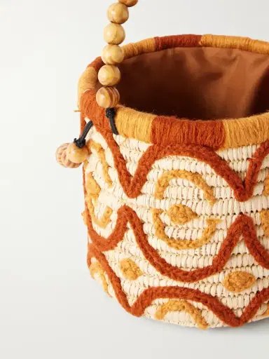 Cap d’Antibes Panier Raffia Tote | Thumbnail 5
