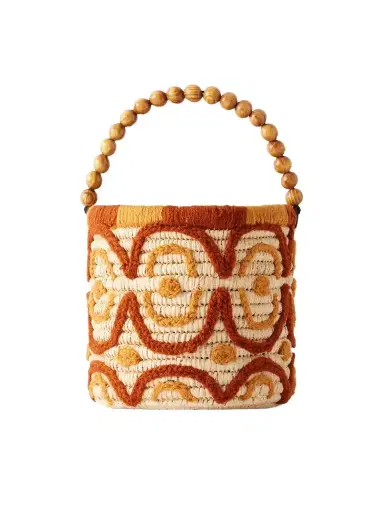 Cap d’Antibes Panier Raffia Tote | Thumbnail 1