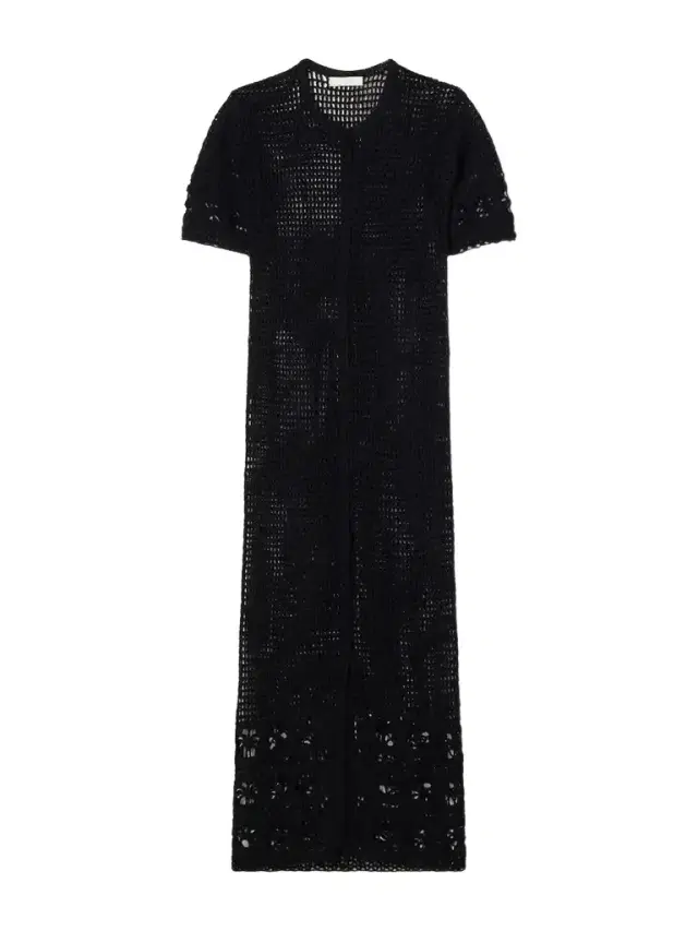 Terry Puesto Poolside Crocheted Organic-cotton Coverup