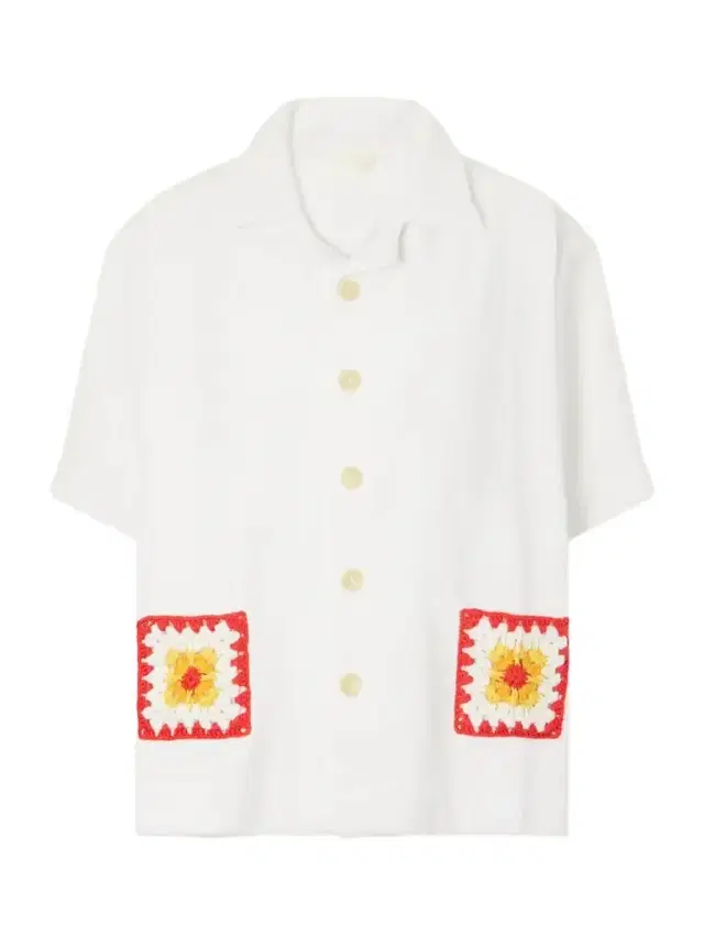 Terry Puesto Boxy Crochet-trimmed Organic Cotton-terry Shirt
