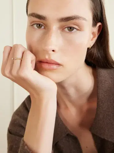 David Yurman Micro Cablespira® 18-karat Gold Diamond Ring | Thumbnail 2