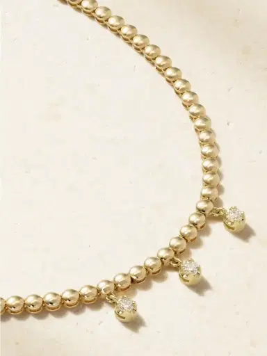 Jennifer Meyer 18-karat Gold Diamond Necklace | Thumbnail 4 Jennifer Meyer 18-karat Gold Diamond Necklace | Thumbnail 4