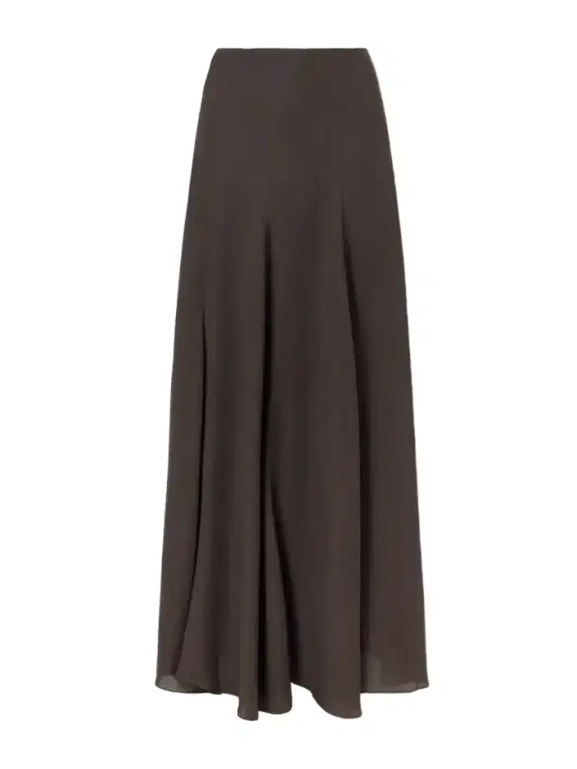 Ruohan Aeris Pleated Silk-crepe Midi Skirt