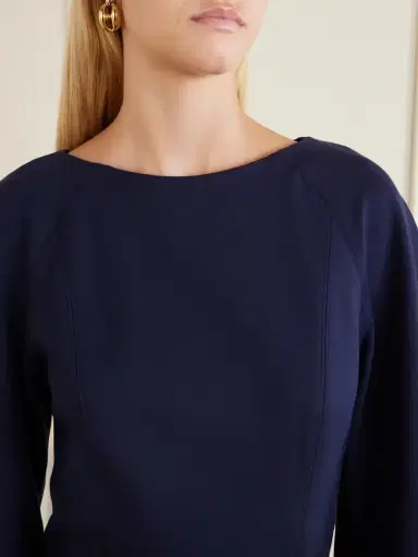 Carolina Herrera Ponte Midi Dress | Thumbnail 3 Carolina Herrera Ponte Midi Dress | Thumbnail 3