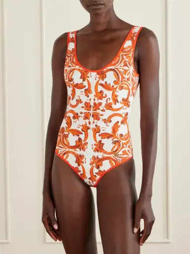 Dolce & Gabbana Printed Swimsuit | Thumbnail 2