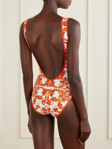 Dolce & Gabbana Printed Swimsuit | Thumbnail 3