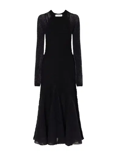 Lanvin Open-knit Wool Maxi Dress | Thumbnail 1