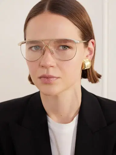CELINE Eyewear Aviator-style Metal Glasses | Thumbnail 2 CELINE Eyewear Aviator-style Metal Glasses | Thumbnail 2