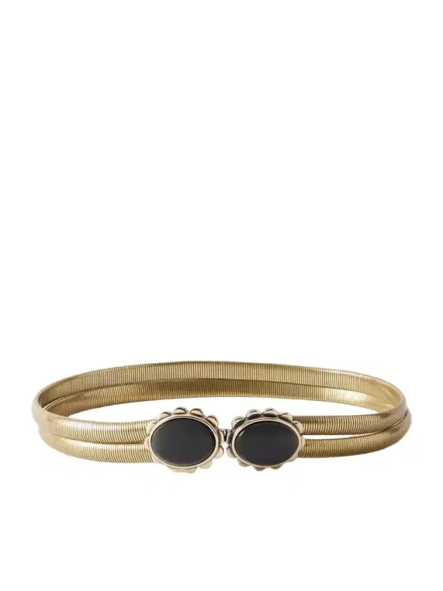 Isabel Marant Twina Gold-tone And Stone Belt