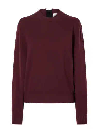 Lanvin Bow-detailed Wool-blend Cardigan | Thumbnail 1