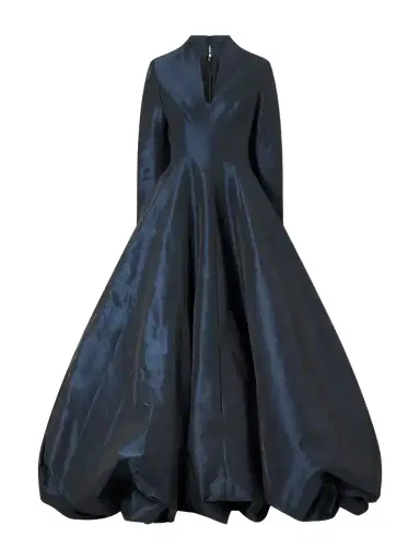 Marmar Halim Pleated Taffeta Gown | Thumbnail 1