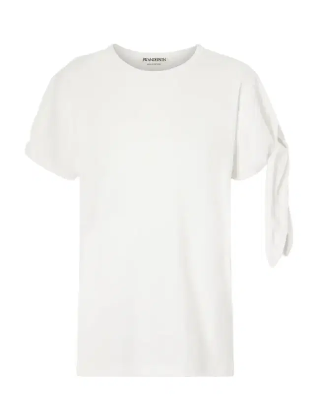 JW Anderson Tie-detailed Cotton T-shirt