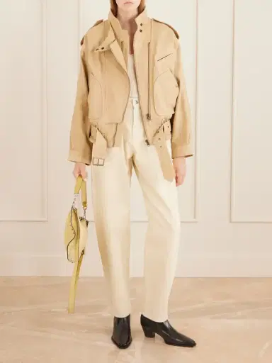 Isabel Marant Farza Leather Jacket | Thumbnail 2 Isabel Marant Farza Leather Jacket | Thumbnail 2