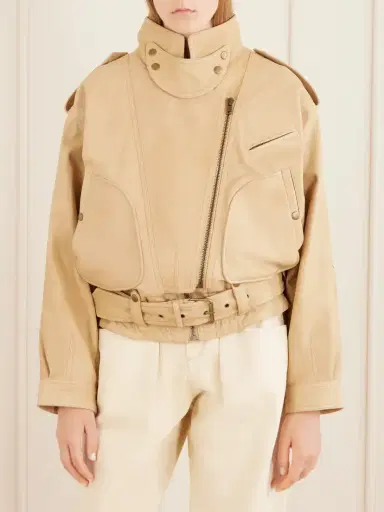 Isabel Marant Farza Leather Jacket | Thumbnail 3 Isabel Marant Farza Leather Jacket | Thumbnail 3