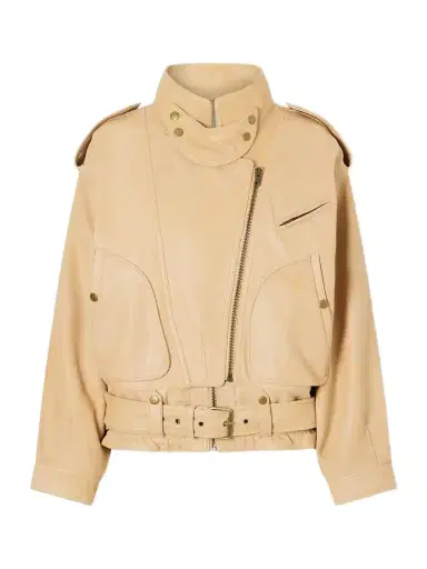 Isabel Marant Farza Leather Jacket | Thumbnail 1 Isabel Marant Farza Leather Jacket | Thumbnail 1