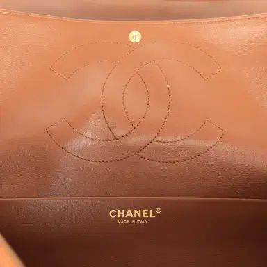 Chanel Chanel Maxi "Souplissimo" Small Flap Bag Camel Suede Gold Hardware | Thumbnail 11 Chanel Chanel Maxi "Souplissimo" Small Flap Bag Camel Suede Gold Hardware | Thumbnail 11