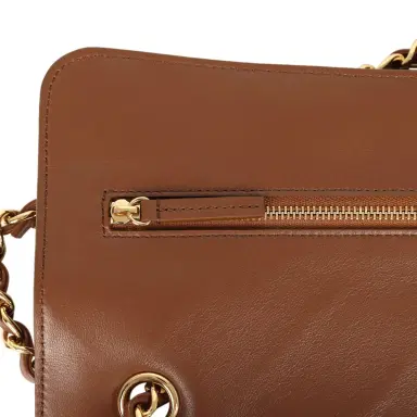 Chanel Chanel Maxi "Souplissimo" Small Flap Bag Camel Suede Gold Hardware | Thumbnail 8 Chanel Chanel Maxi "Souplissimo" Small Flap Bag Camel Suede Gold Hardware | Thumbnail 8