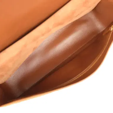 Chanel Chanel Maxi "Souplissimo" Small Flap Bag Camel Suede Gold Hardware | Thumbnail 9 Chanel Chanel Maxi "Souplissimo" Small Flap Bag Camel Suede Gold Hardware | Thumbnail 9