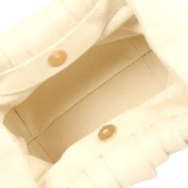 Chanel Chanel Small Pouch Light Beige Calfskin Tortoiseshell Hardware | Thumbnail 7