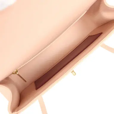 Chanel Chanel Small Preppy Coco Flap Bag Light Pink Shiny Caviar Brushed Gold Hardware | Thumbnail 8 Chanel Chanel Small Preppy Coco Flap Bag Light Pink Shiny Caviar Brushed Gold Hardware | Thumbnail 8